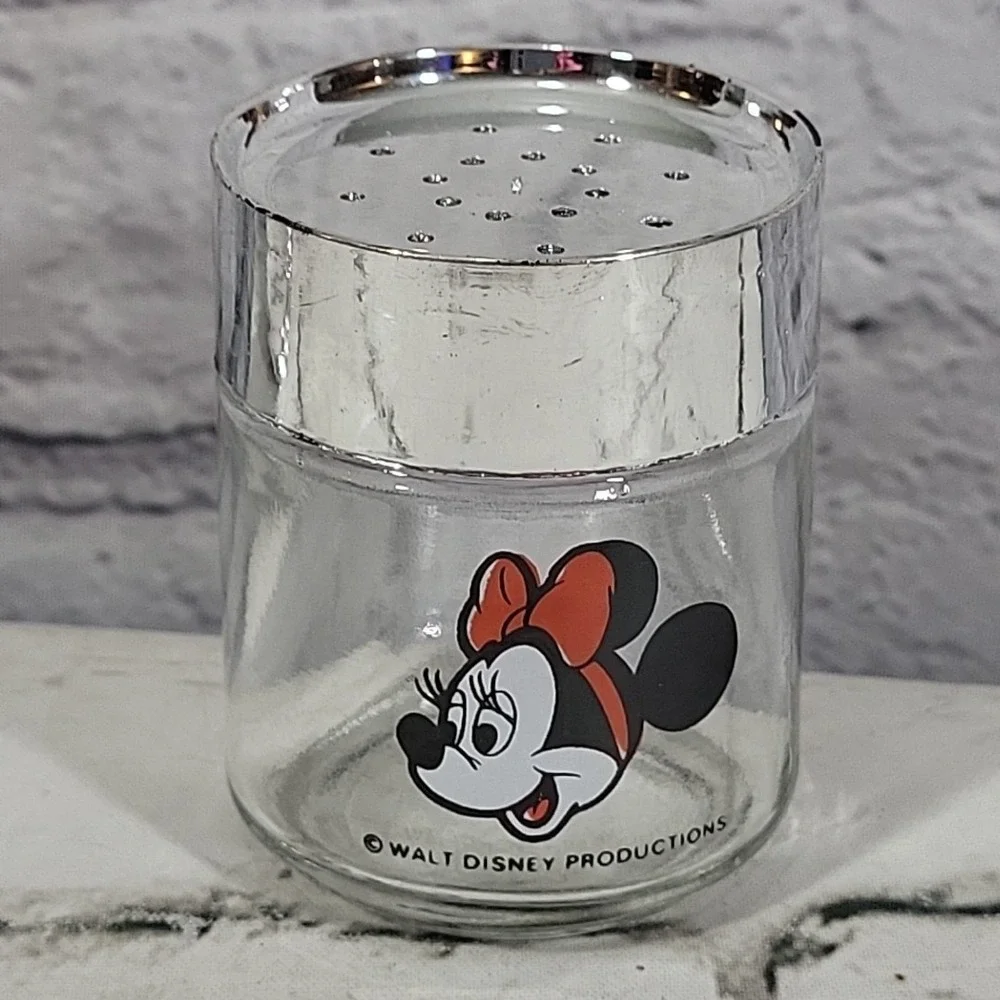 Vintage Walt Disney‎ Productions Salt Pepper Shakers Minnie Mickey Park Souvenir